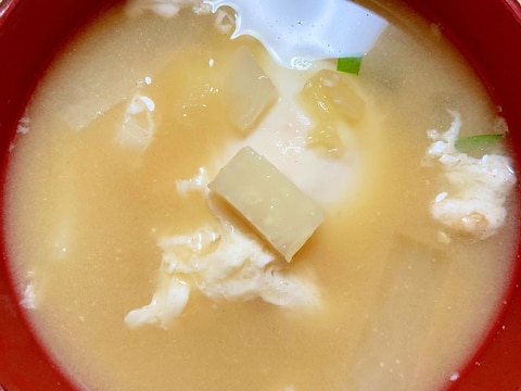 【フードロス削減】残り物でお味噌汁5